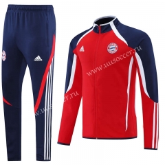 Commemorative Edition 2021-2022 Bayern München Red Soccer Jacket Uniform-LH