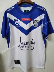 2022 NRL Bulldogs Blue&White Rugby Shirt