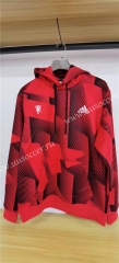 21-22 Manchester United Red Thailand Tracksuit Top With Hat