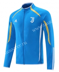 Commemorative Edition 21-22 Juventus FC Blue Thailand Soccer Long Pants -LH