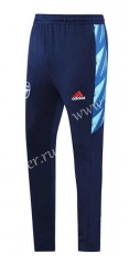 21-22 Christmas Verison  Arsenal Blue Thailand Soccer Long Pants-LH