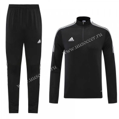 2021-22 Addia  Black Training  Tracksuit Uniform-LH