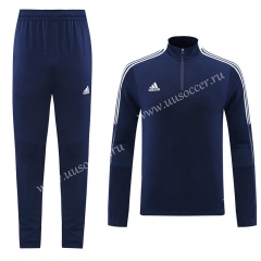 2021-22 Addia Royal Blue Training  Tracksuit Uniform-LH