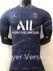 Player Version  2021-22 Paris SG Blue Thailand Soccer Jersey AAA-SJ
