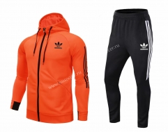 21-22 Adi das Orange Jacket Uniform With Hat
