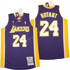 Mitchell&Ness08-09 NBA Lakers Purple  #24 Jersey-311