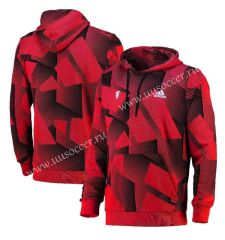 21-22 Manchester United Red Thailand Tracksuit Top With Hat-CS