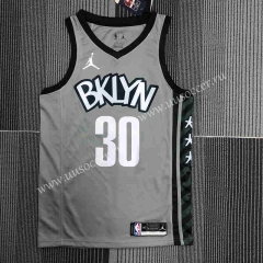2022 Flying man Version  NBA Brooder Jeklyn Nets Gray  #30-311
