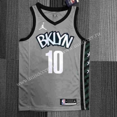 2022 Flying man Version  NBA Brooder Jeklyn Nets Gray  #10-311