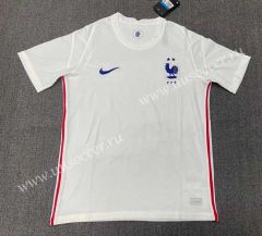 2021-2022 France Away White Thailand Soccer Jersey AAA-KS