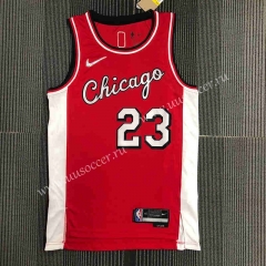 2022city Version NBA Chicago Bull Red #23  Jersey-311