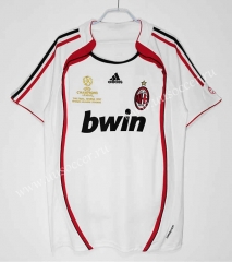Retro Version 06-07  AC Milan Away White Thailand Soccer Jersey AAA-c1046
