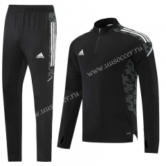 Addia Royal Black Training  Tracksuit Uniform-LH
