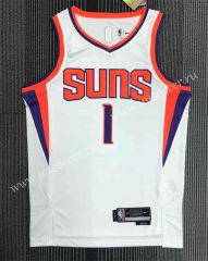 75th anniversary NBA Phoenix Suns White#1 Jersey-311