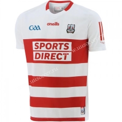 GAA 2021-2022 cork White&Red  Rugby Shirt