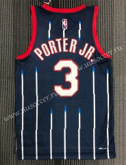 2022 City Version NBA Houston Rockets Black #3 Jersey-311