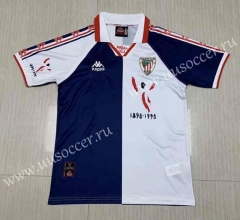95-97Athletic Bilbao Away Blue&White Thailand Soccer Jersey AAA-512