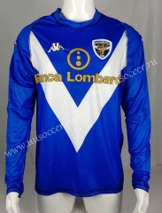 2003 Retro Version Brescia Calcio  Home Blue Thailand LS Soccer Jersey AAA-503