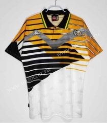 1994 South Africa Home Yellow&White Thailand Soccer Jersey-c1046