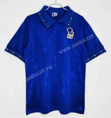 1994 Retro Version Italy Home Blue Thailand Soccer Jersey AAA-503