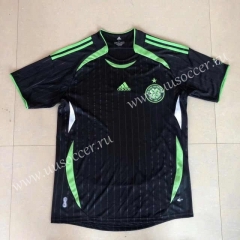 06-07 Retro version Celtic Black Thailand Soccer Training Jersey-HR