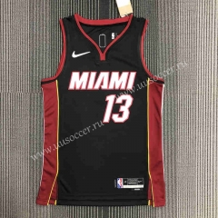 75th anniversary NBA Miami Heat Black  #13 Jersey-311