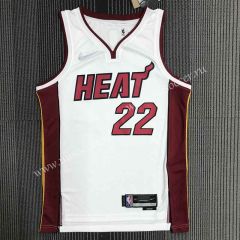 75th anniversary NBA Miami Heat White   #22  Jersey-311