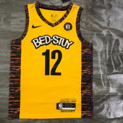 Commemorative  NBA Brooklyn Nets Yellow Camo  #12 -311