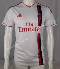 Retro Version11-12 AC Milan Away White Thailand Soccer Jersey AAA-503