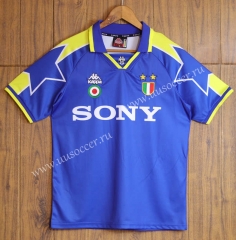 Retro Version 95-96 Juventus Home Blue Thailand Soccer Jersey AAA-SL