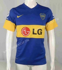 Retro Version11-12 Boca Juniors Home Blue  Thailand Soccer Jersey-512