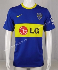 Retro Version10-11 Boca Juniors Home Blue  Thailand Soccer Jersey-512