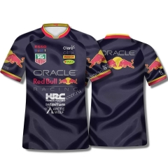 2022F1 Red Bull Blue Formula One Racing Suit（crew neck）