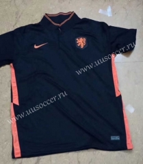 20-21 Retro Version Netherlands Black  Thailand Soccer Jersey AAA-817