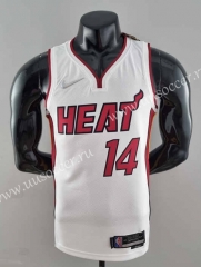 75th anniversary NBA Miami Heat White   #14  Jersey-SN