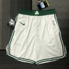 75th Anniversary Edition   NBA Boston Celtics White Short-311