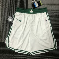 75th Anniversary Edition   NBA Boston Celtics White Short-311