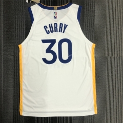 Player version  2022  NBA Golden State Warriors White#30 Jersey-5825