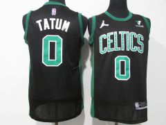 75th Anniversary Edition   NBA Boston Celtics Black #0 Jersey
