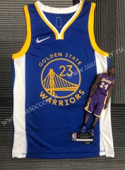 75th Anniversary Edition 2022  NBA Golden State Warriors Blue#23 Jersey-311