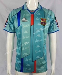 95-97 Retro Version Barcelona Away Blue Thailand Soccer Jersey AAA-503