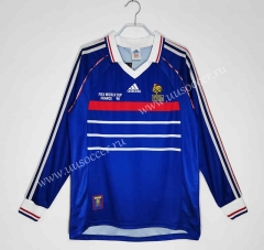 1998 France Home Blue Thailand Soccer Jersey AAA-c1046