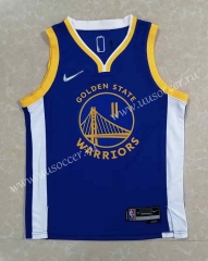 2022-23 Hot pressed version  NBA Golden State Warriors Cai Blue#11 Jersey-815