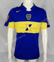Retro Version 2005 Boca Juniors Home Blue  Thailand Soccer Jersey-503