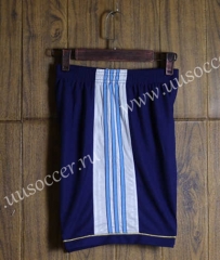 1992 Retro Version Argentina Blue Thailand Soccer Shorts-SL