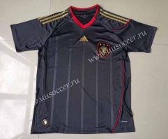 2010 Retro Version Germany Away Gray&Black Thailand Soccer Jersey-817