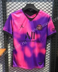 20-21 Retro Version Paris SG Pink&Purple  Thailand Soccer Jersey AAA-2669