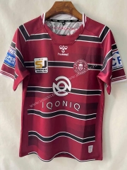 （S-5xl）2022-23 Wigan warriors  Red  British League Shirt