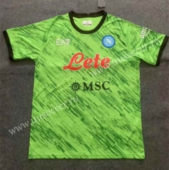 2022 -23  Napoli  Goalkeeper Green Thailand  Soccer Jersey-0485