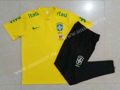 2022-23  Brazil Yellow  Polo Uniform-815